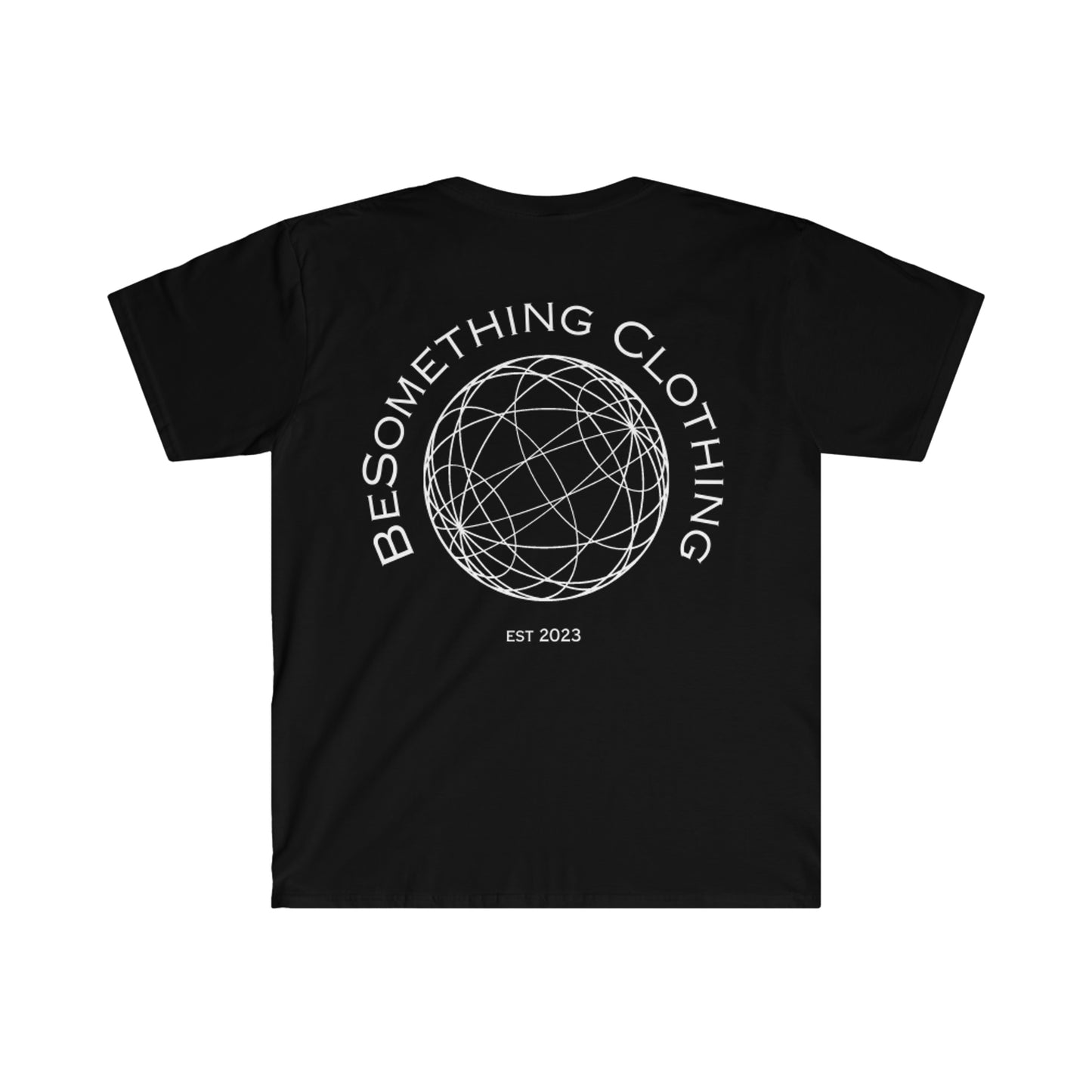 BeSomething Globe T-Shirt - White Logo