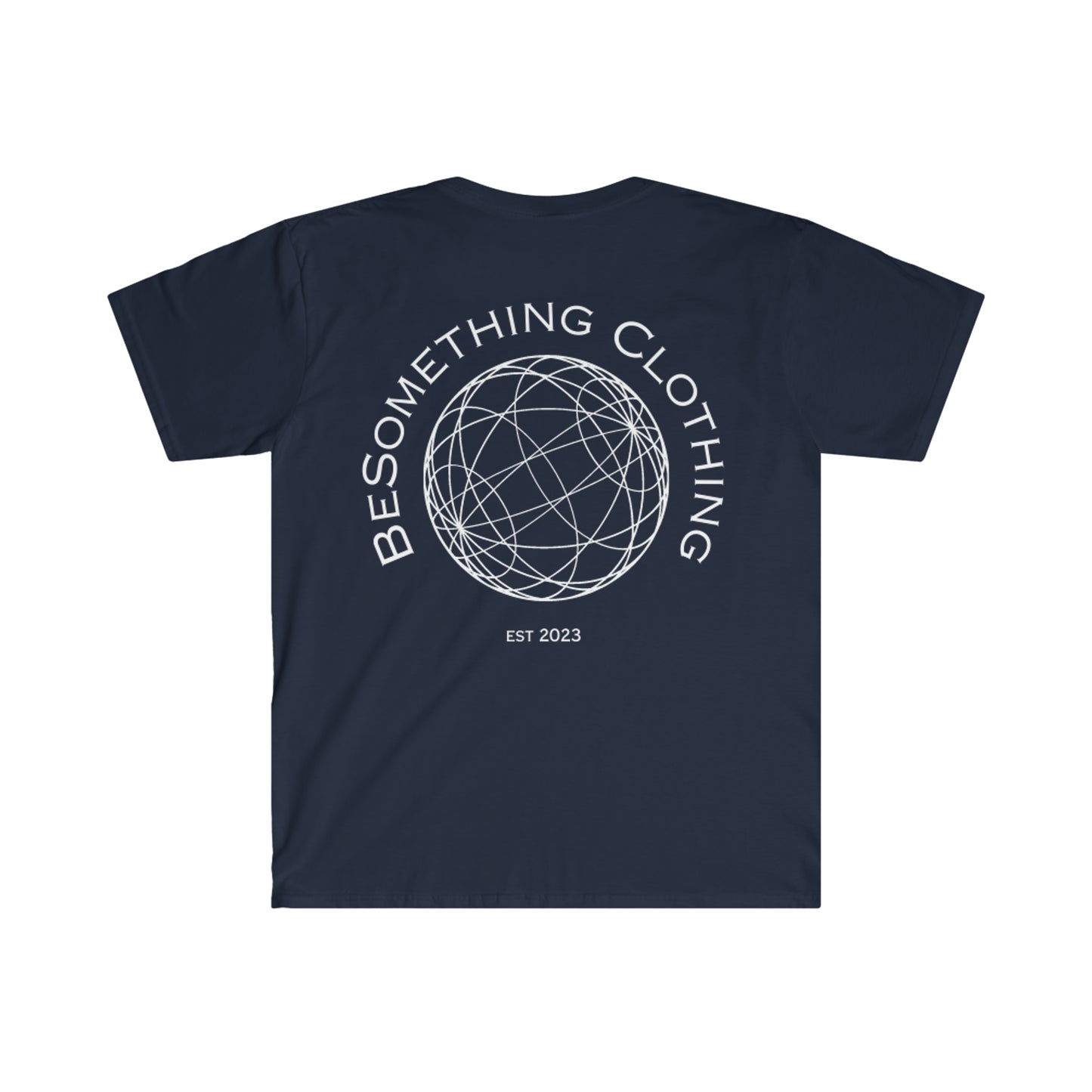 BeSomething Globe T-Shirt - White Logo