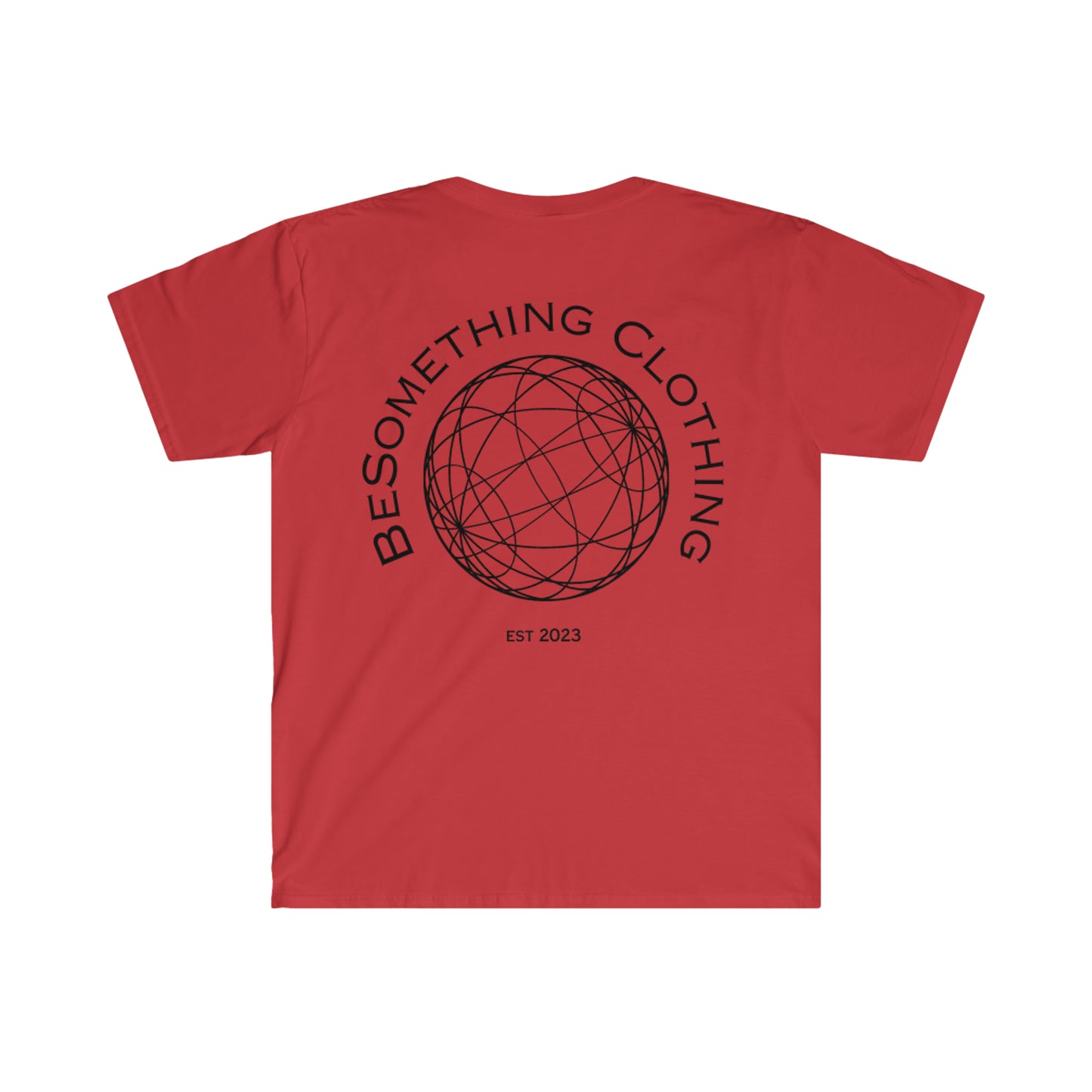 BeSomething Globe T-Shirt - Black Logo